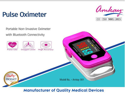 Pulse Oximeter with Bluetooth connectivity