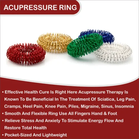 ACCUPRESSURE RING - SET OF 5