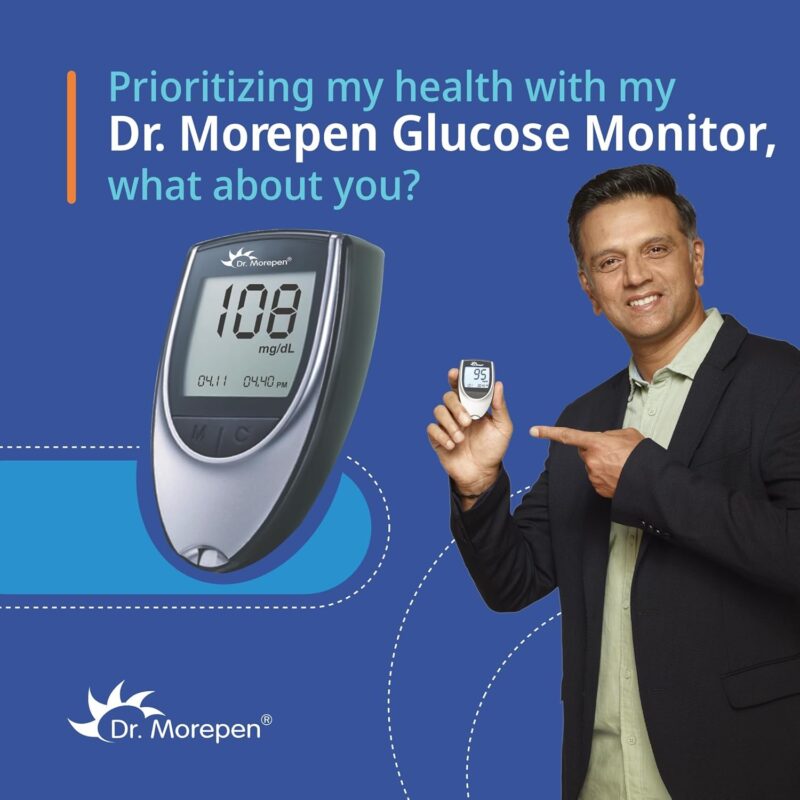 Dr. Morepen BG 03 Gluco One Glucometer Combo India